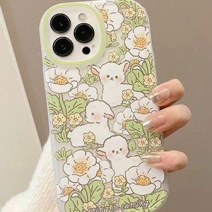 Flower sheep Iphone Case - Iphone 13/12 Pro Max/ 13 Pro Max